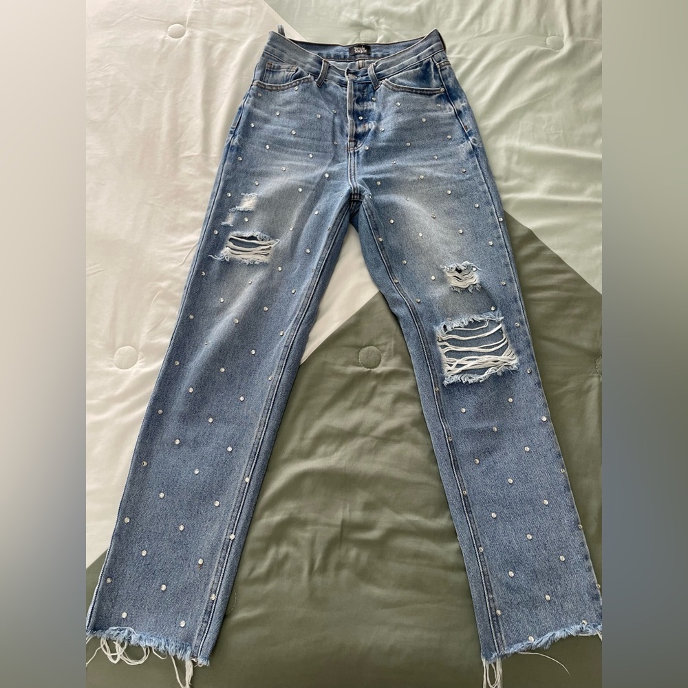 Simply Society Rhinestone Jeans